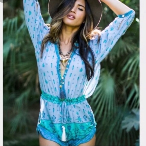 Spell and the Gypsy Collective Desert Wanderer Playsuit Vintage Rare - Picture 1 of 14